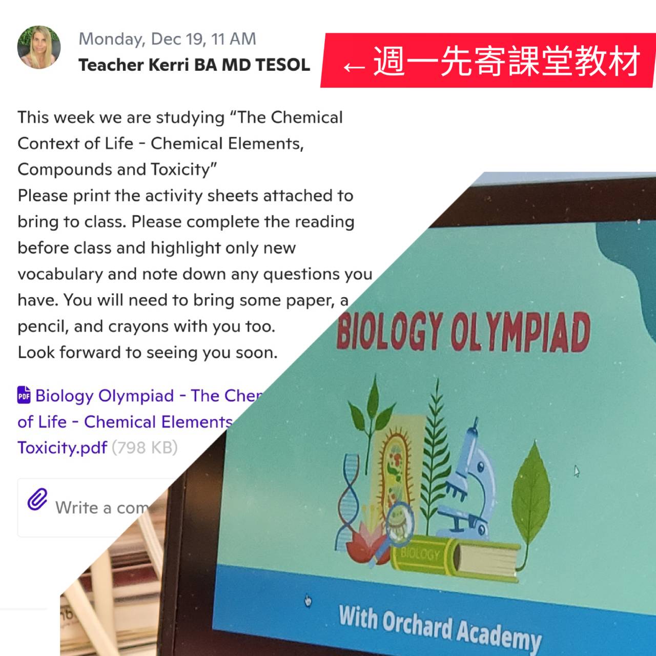 Let's Get Ready: Biology Olympiad Early Starters Course